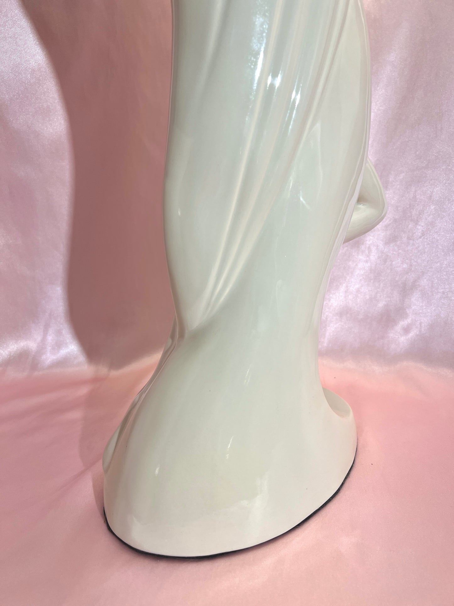 Large 24” Vintage 1980's Royal Haeger Pottery Ceramic Sculpture of a Woman