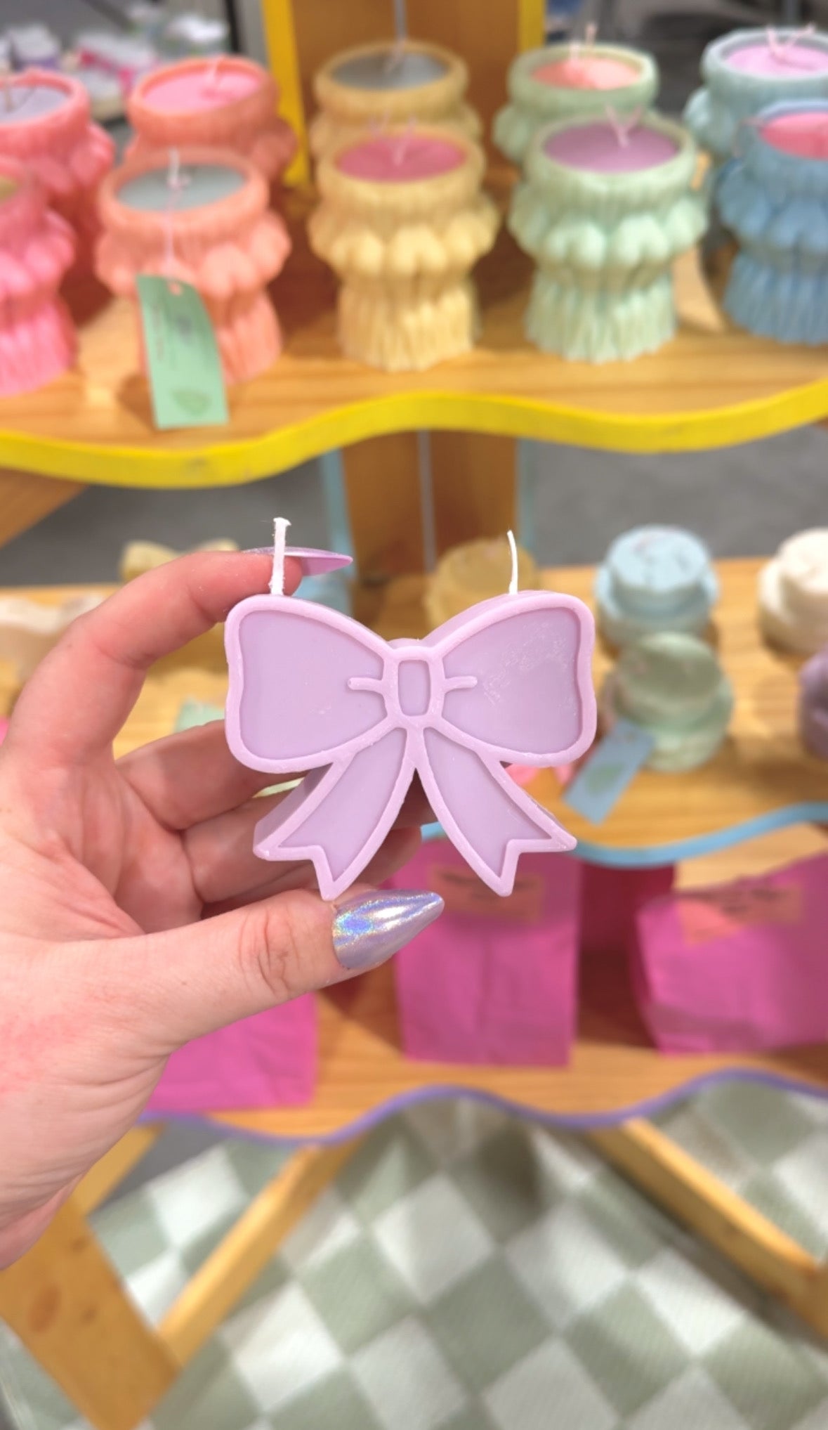 Just a Girl - Bow/Ribbon Aesthetic Candle