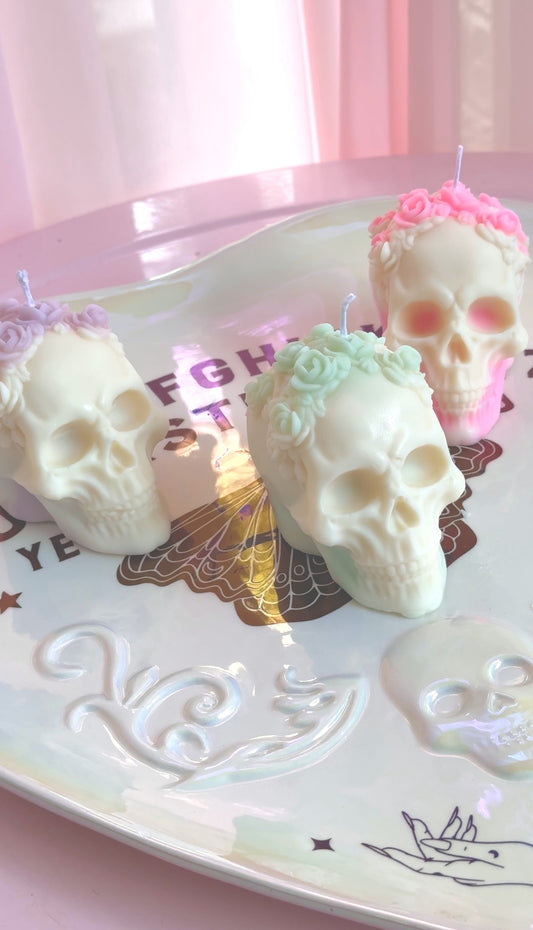 Oozing Skull - Halloween Aesthetic Candle