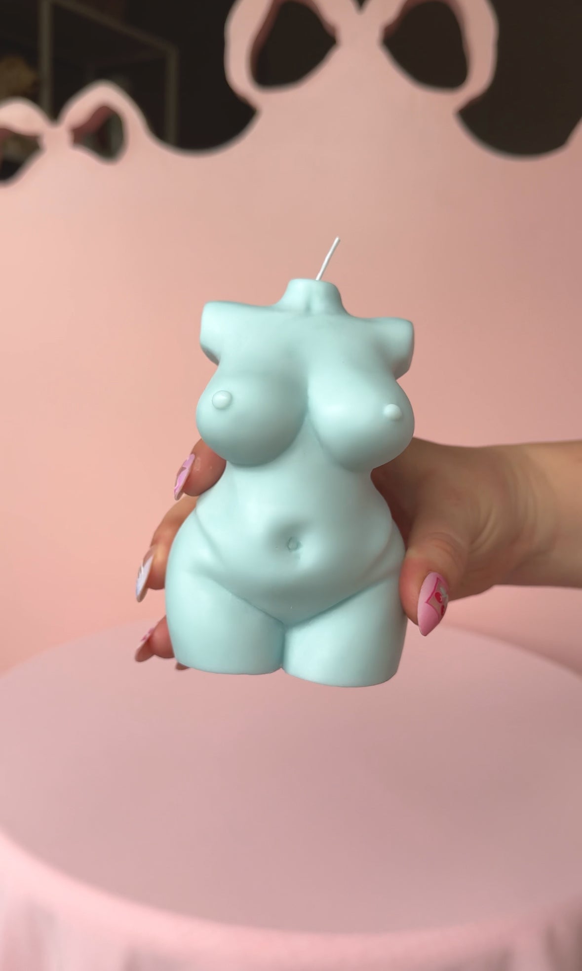 Wholesale - Goddess - Large - Curvy Female Form Nude/Naked Body Aesthetic Candle - Case of Six (6)