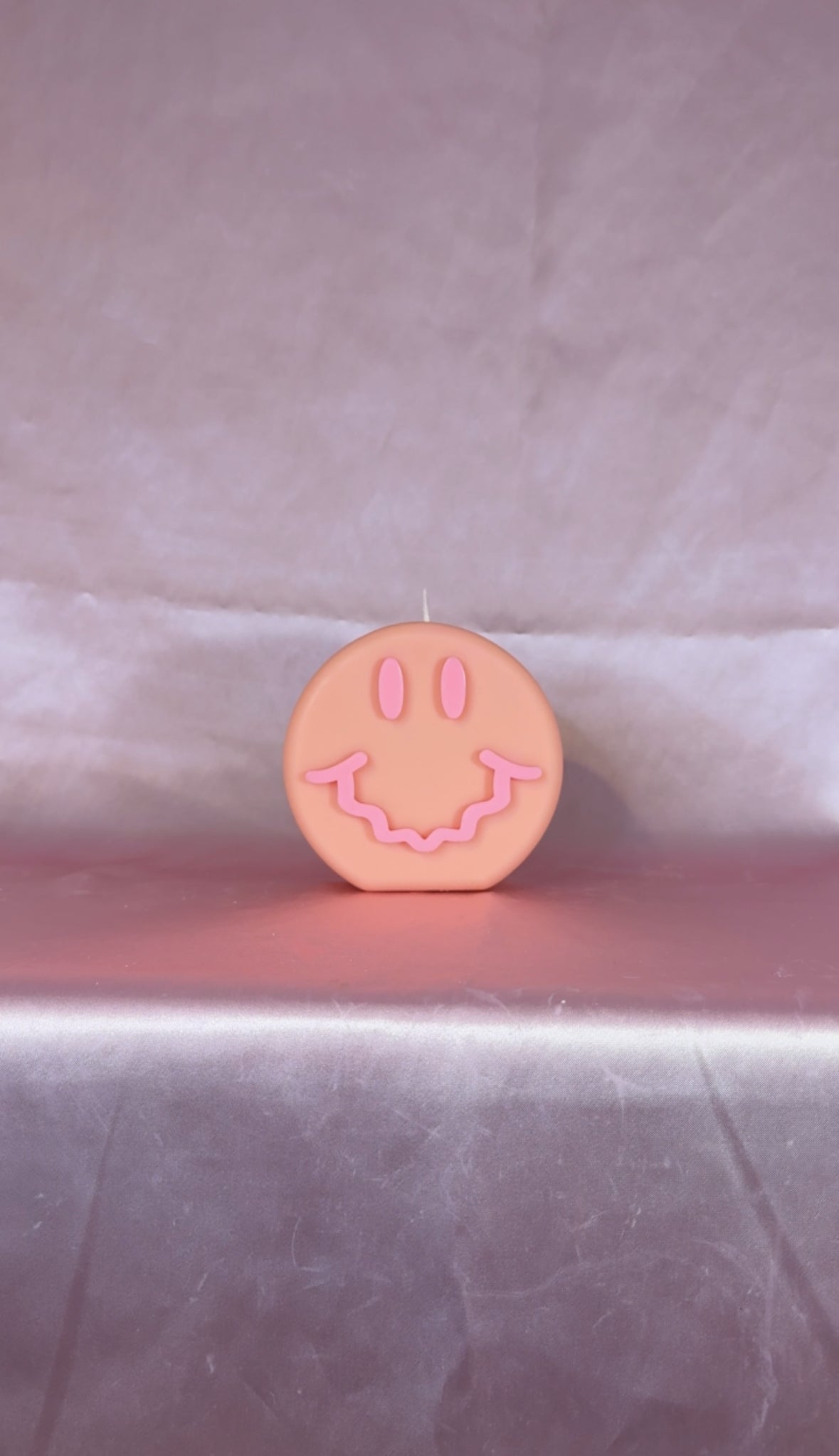 Wholesale - Psychedelic Smiley - Smiley Face Aesthetic Candle - Case of Six (6)