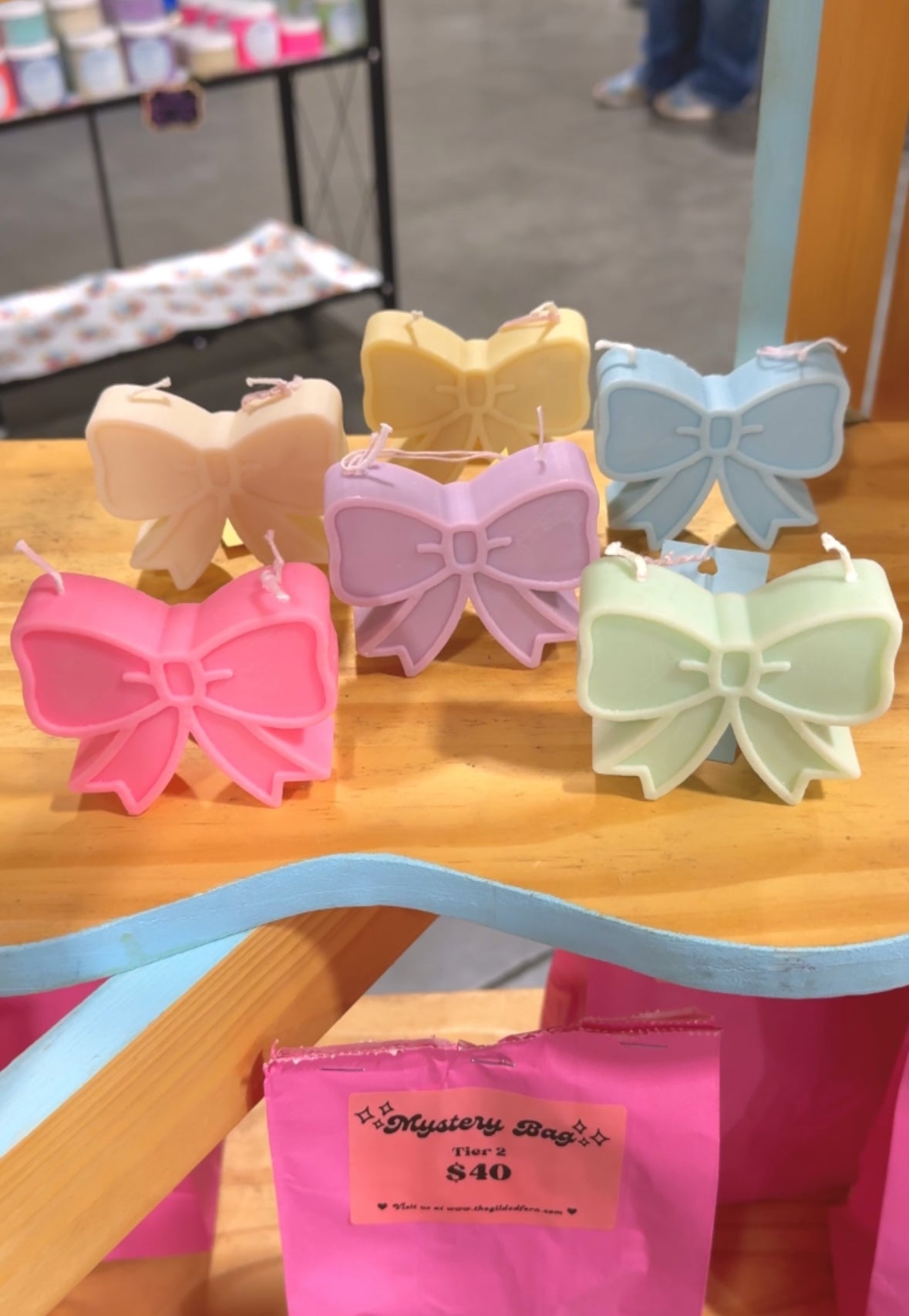 Wholesale - Just a Girl - Bow Aesthetic Candle - Case of Six (6)