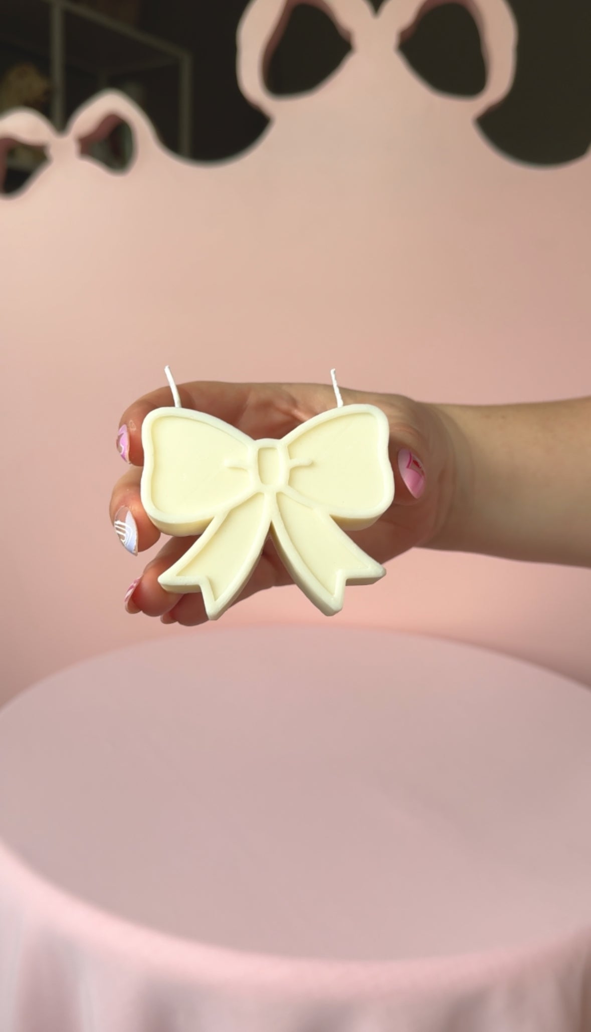 Just a Girl - Bow/Ribbon Aesthetic Candle