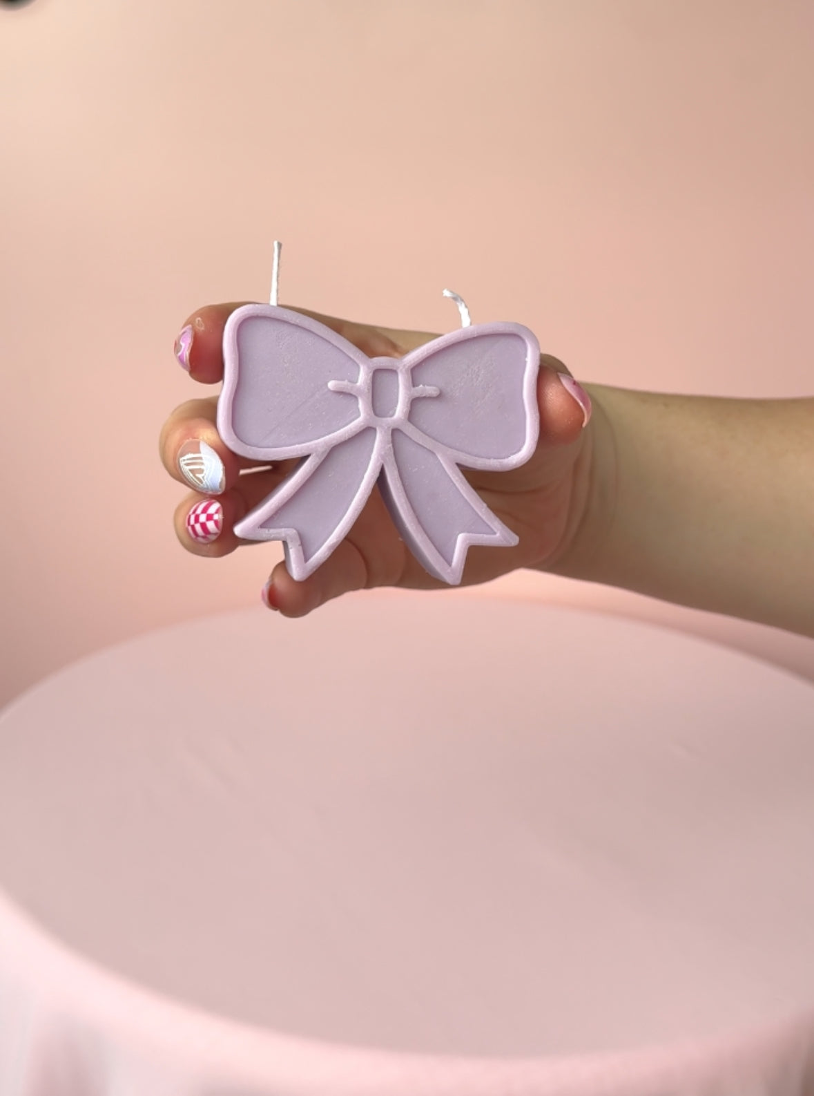 Just a Girl - Bow/Ribbon Aesthetic Candle