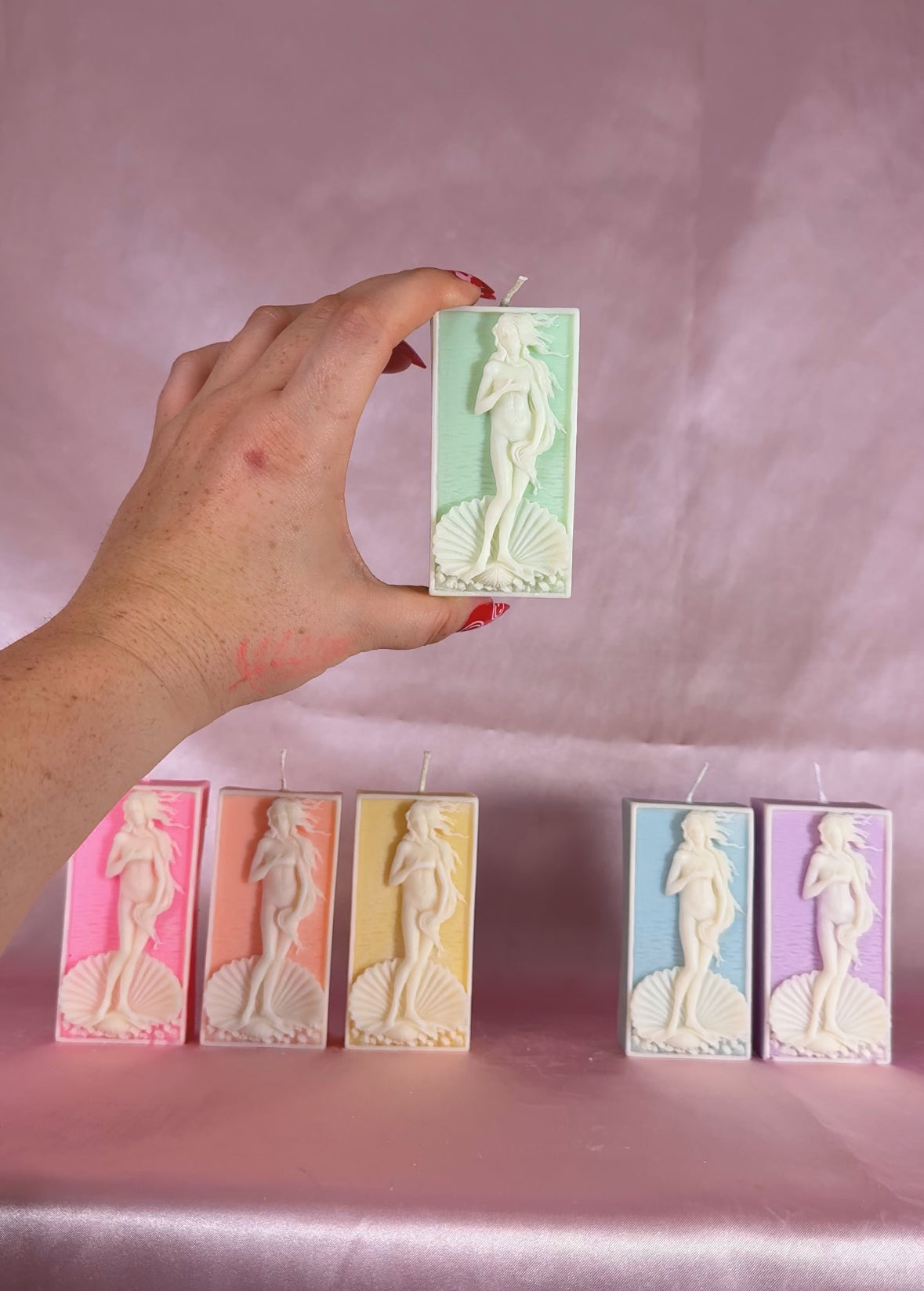 Wholesale - The Birth of Venus - Roman Goddess Aesthetic Candle - Case of Six (6)