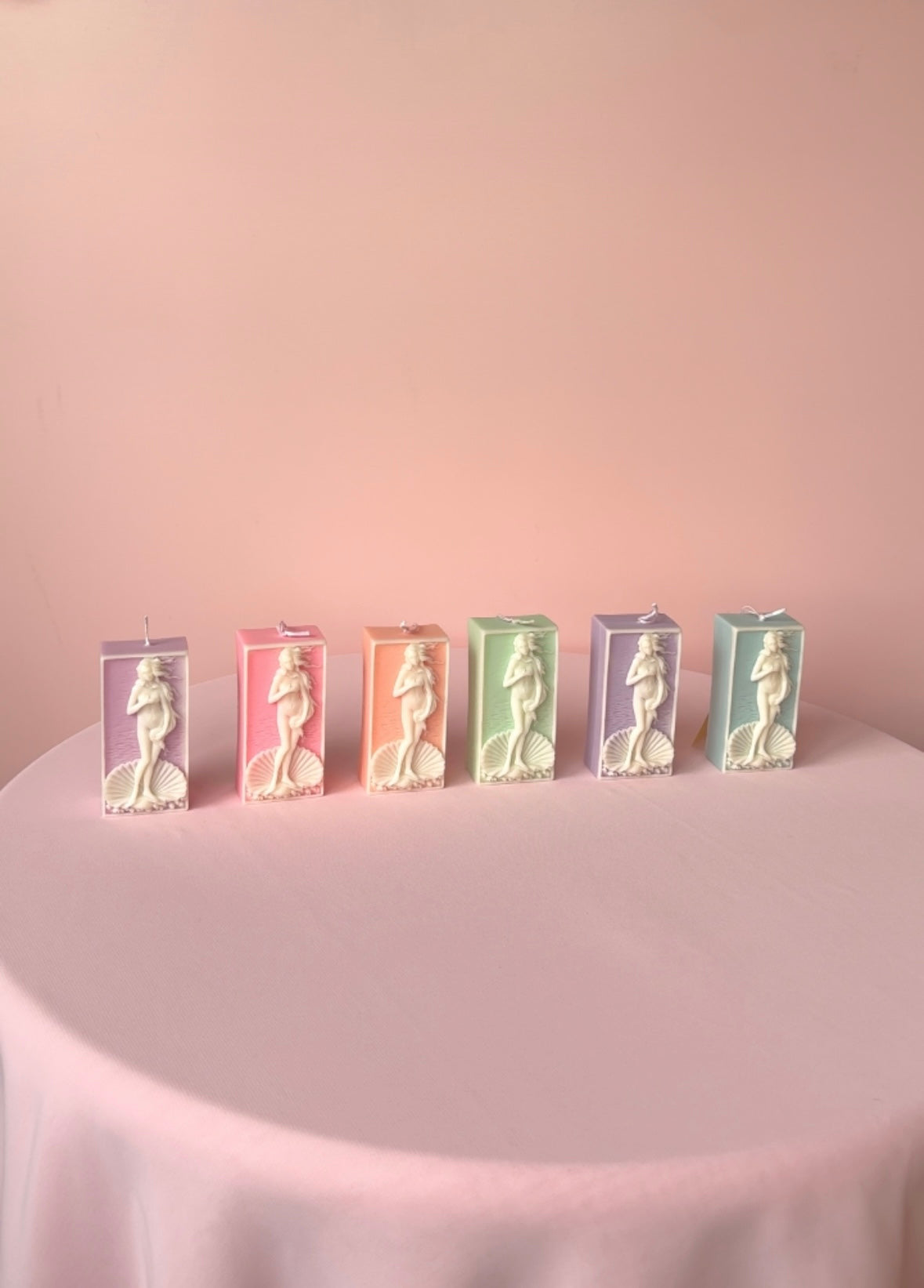 Wholesale - The Birth of Venus - Roman Goddess Aesthetic Candle - Case of Six (6)